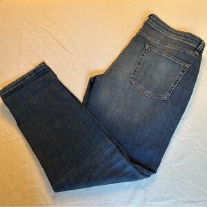 Eileen Fisher Women's Med Wash Jeans Sz 12 med rise organic cotton basic classic